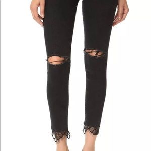 Mother the Swooner Dagger Ankle Fray